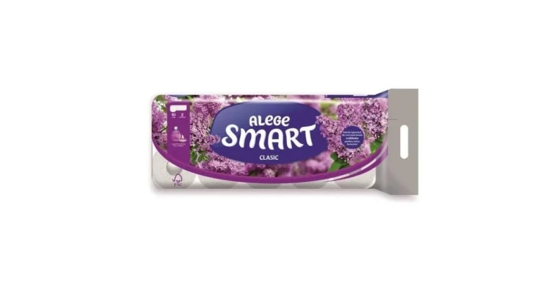 SMART CLASIC HARTIE IGIENICA 2STR 10ROLE LILIAC 